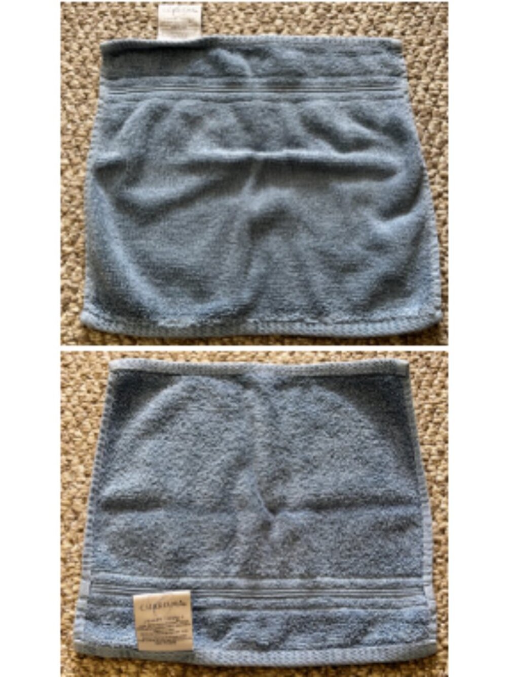 Charisma Luxury Washcloth in Blue